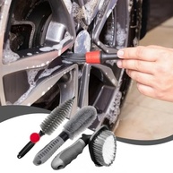 Kit 3 Escovas para Limpeza Profunda de Pneus e Rodas de Carro - Mqetly - imagem 3