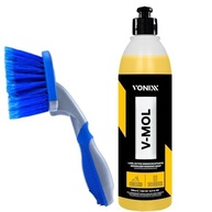 Kit Essencial: Shampoo V-Mol 500ml + Escova Karbox para Limpeza Profunda de Rodas - imagem 2