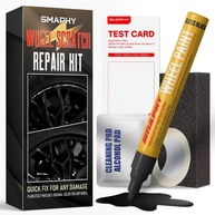 SMAPHY Kit Reparo Arranhões Rodas - Tinta Universal Preta Brilhante para Aros - imagem 1
