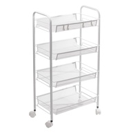 Carrinho Organizador de Metal 5 Prateleiras com Rodinhas - Design Moderno e Prático - imagem 1
