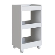 Carrinho Organizador com Rodinhas - 3 Prateleiras, Design Moderno, Ideal para Cozinha, Banheiro e Salão - imagem 3