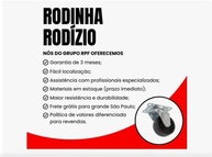 Kit 8 Rodízios Giratórios 50mm em Polipropileno: Mobilidade e Praticidade para Seus Móveis Leves - imagem 5