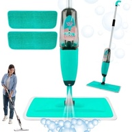 Kit Rodo Mop Spray Giratório 3 em 1 com Reservatório e Refil Extra - Limpeza Eficiente em Um Só Passo - imagem 2