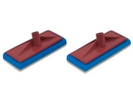 Kit com 2 Rodo Abrasivo Limpa Vidro com Esponja que Não Risca – Encaixe Universal para Cabos - imagem 2