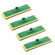 Kit com 4 Rodos Abrasivos com Esponja Dupla Face - Limpeza Profunda para Pisos e Azulejos - imagem 2