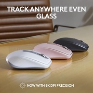 Mouse sem fio Logitech MX Anywhere 3S Compacto, Rolagem rápida, Uso em Qualquer Superfície, Clique Silencioso, Botões programáveis, Recarregável, Conexão Bluetooth - Grafite - imagem 3