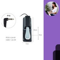 Pedal Sustain Universal para Teclado e Piano: Compatível com Kurzwei, Yamaha, Roland, Casio e Mais! - imagem 4