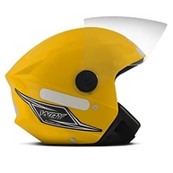 Capacete Mixs Way Aberto Amarelo 56: Segurança e Estilo para Seu Rolê! - imagem 3