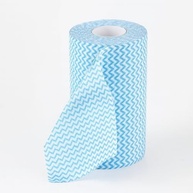 Pano Multiuso Descartável em Rolo – 50 Panos 25x30cm – Super Absorvente e Reutilizável (Azul) - imagem 2