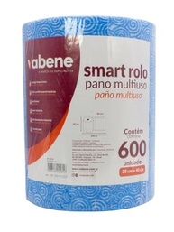 Smart Rolo Pano Multiuso Azul 600 Unidades - Vabene | Resistente, Reutilizável e Antiodor - imagem 2