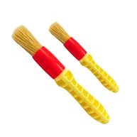Kit 2 Pincéis Detalhamento Automotivo Roma N°4 e N°12 - Limpeza Profissional Interna - imagem 1