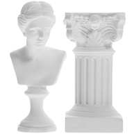 Estátua Grega em Resina - Decoração Clássica para Casa com Estilo Romano - imagem 1