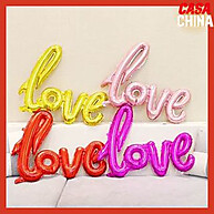 Balão LOVE com Letras Juntas 28 e 38 polegadas – Ideal para Festas Românticas - imagem 1
