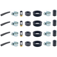 Kit Reparo Reconstrução Injetores Combustível 4X 0280150206 para Alfa Romeo Spider e VW Vanagon/Transporter 2.1L - imagem 1