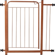 Portão Pet de Segurança para Cães e Bebês | Ajustável 69-84cm + Extensor 10cm | Cor Bronze Romero - imagem 1