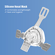 Máscara Nasal Salorie: Solução Confortável para CPAP e Ronco - imagem 1