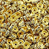 Rondelas de Strass 6mm: 200 Peças para Bijuterias! - imagem 1