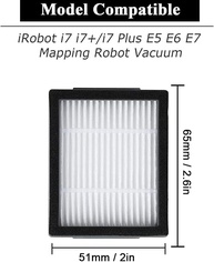 Kit de Peças de Reposição para iRobot Roomba - 2 Escovas Multisuperfície + 6 Filtros HEPA + 10 Pincéis - imagem 3