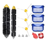 Kit de Peças de Reposição para iRobot Roomba Série 600 - 3 Escovas Laterais, 3 Filtros, Escovas de Rolo e Acessórios - imagem 1