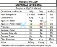 Kiwi Desidratado 500gr Importado Premium - X Roots - imagem 1