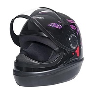 Capacete San Marino Speed Fly Preto e Rosa: Segurança e Estilo para Sua Aventura - imagem 4