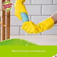 Luva para Cozinha 3M Scotch-Brite Rosa - Proteção e Sensibilidade na Limpeza - imagem 5