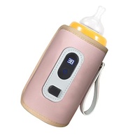 Aquecedor de Mamadeira Portátil com Temperatura Ajustável - Rosa - imagem 2