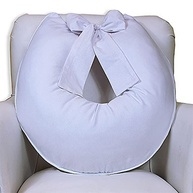 Almofada de Amamentação com Laço Rosa - Conforto e Estilo para Mães Modernas - imagem 4