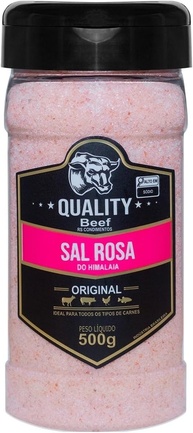 Quality Beef Tempero Sal Rosa do Himalaia Original 500g - imagem 1