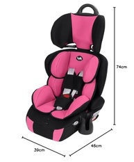 Cadeira Versati Rosa Tutti Baby: Segurança e Conforto para seu Filho de 1 a 12 Anos - imagem 3
