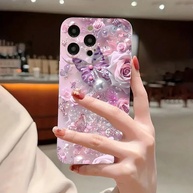 Capa Rosa Floral para Samsung - imagem 3