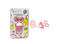 Alimentador de Silicone com Regulagem para Bebês - Rosa | Segurança e Conforto na Alimentação - imagem 4