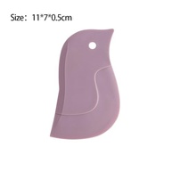 Raspador de Cozinha em Forma de Pinguim Rosa - Ferramenta Multifuncional Macia e Divertida para Limpeza Sem Arranhões - imagem 4