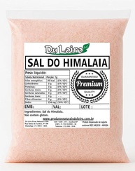 Sal Rosa do Himalaia Fino 1,001kg - imagem 1