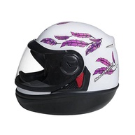 Capacete San Marino Speed Fly Branco e Rosa: Segurança e Estilo para Sua Pilotagem - imagem 1