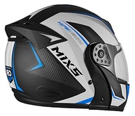 Capacete Mixs Gladiator Neo Robocop Rosa - Escamoteável e Articulado com Viseira Cristal - imagem 3