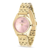 Relógio Saint Germain Mini Belle: Dourado e Rosa - imagem 2