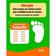 Galocha Infantil Plugt: Conforto e Estilo Rosa! - imagem 2