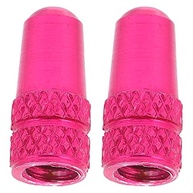 Tampas de Válvula Presta em Alumínio Rosa - Proteção e Estilo para sua Bicicleta - imagem 4