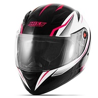 Capacete Fechado Mixs Fokker Carbon X 2019 Rosa Brilhante - Segurança e Estilo para Você! - imagem 3