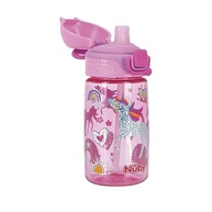Nuby Garrafinha Glitter Rosa com Botão Abre e Fecha - 415ml | Segura, Divertida e Livre de BPA - imagem 3
