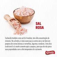 KiSabor Sal Rosa Do Himalaia Moído Kisabor 500 Gramas - imagem 3