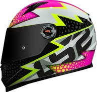 Capacete LS2 FF358 Speedy Branco Rosa: Segurança e Estilo para Sua Moto - imagem 2