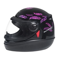 Capacete San Marino Speed Fly Preto e Rosa: Segurança e Estilo para Sua Aventura - imagem 2