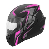 Capacete Robocop Pro Tork New Attack HSA Preto e Rosa: Estilo e Segurança para Você! - imagem 4