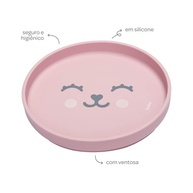 Pratinho em Silicone com Ventosa Gumy Rosa - Seguro, Higiênico e Prático para Bebês - imagem 4