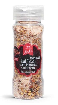 Empório Nut's Sal Rosa Com Pimenta Calabresa 110G - - imagem 2