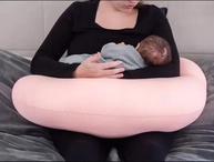 Almofada de Amamentação Rosa Silver Mamas – Conforto e Suporte para Mães Modernas - imagem 3