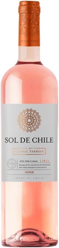 Vinho Rosé Chileno Sol de Chile Varietal 750ml - imagem 1