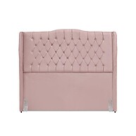 Cabeceira de Cama Casal 140cm Dubai: Veludo Rose - imagem 2